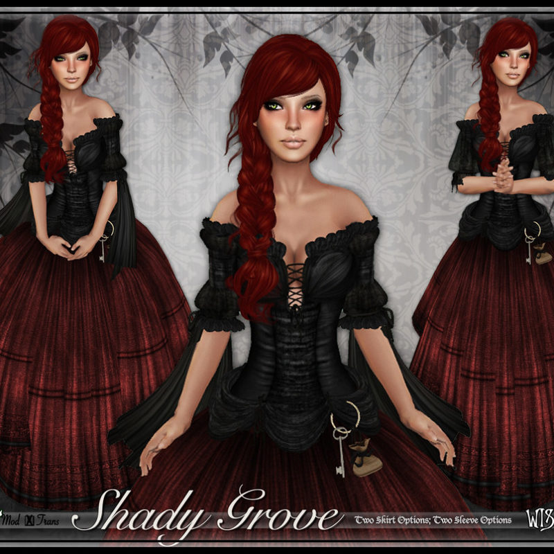 Shady Grove: Multi-Purpose Second Life Role Play Dress